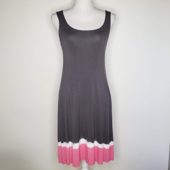 Bailey 44 Dresses & Skirts - Bailey 44 Scoop Neck Dip Dye Summer Midi Dress